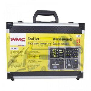 Комплект инструменти 91 части WMC TOOLS