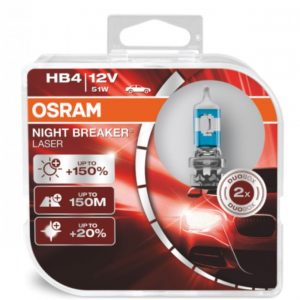Халогенни крушки OSRAM NIGHT BREAKER LASER HB4 / 9006 2бр/к-т