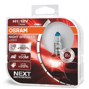 Халогенни крушки Osram Night Breaker Laser H1 2бр/к-т