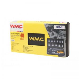 Комплект WMC TOOLS Гедоре 46 части куфар с инструменти