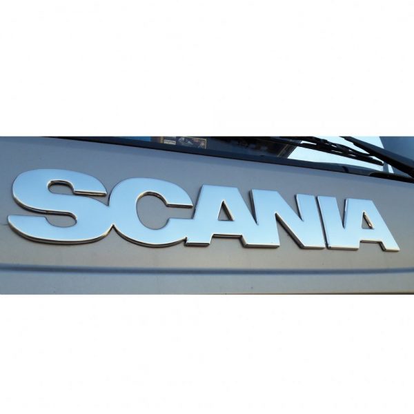 Декорация хром за надпис – Scania /04-09/