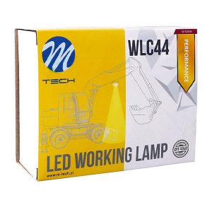 LED Халоген M-tech Performance Series Work Light тип кубче с 9 диода CREE 10-32V, 45W, 6000K, 2500lm, 110x60x142mm, 1 брой