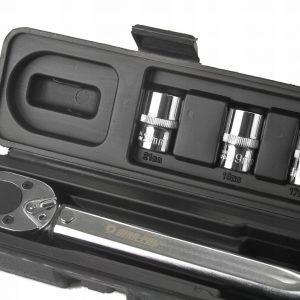Динамометричен ключ 1/2″ 28 – 210 Nm + комплект вложки (17, 19, 21 мм) + удължител 125 мм Mar-Pol
