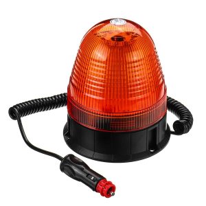 LED ЛЕД Аварийна/сигнална лампа Маяк буркан 12 / 24V – 80 Диода