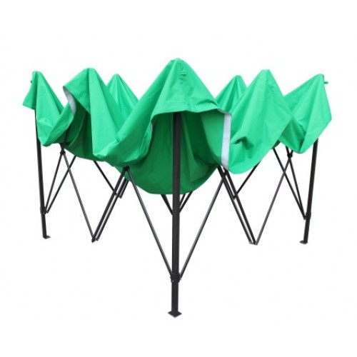 Усилена сгъваема градинска шатра тип хармоника 3х3 метра