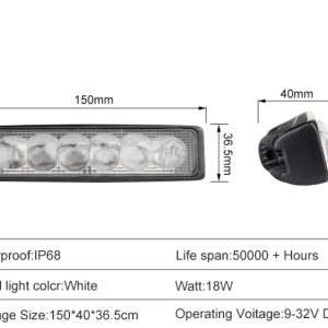 ДИОДЕН ХАЛОГЕН 5D – 18W LED