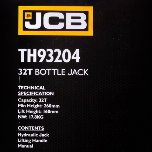 Хидравличен крик JCB , тип бутилка, 32т