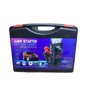 Мултифункционален автомобилен стартер Jump Starter 18000mAh, 12V, Максимален ток 2000A с компресор