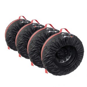 Комплект 4 калъфа за съхранение на автомобилни гуми , За размери на гумите между 13-15”