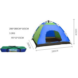 Палатка за 2 човека – саморазгъваща се – Размер: 200х150х100см