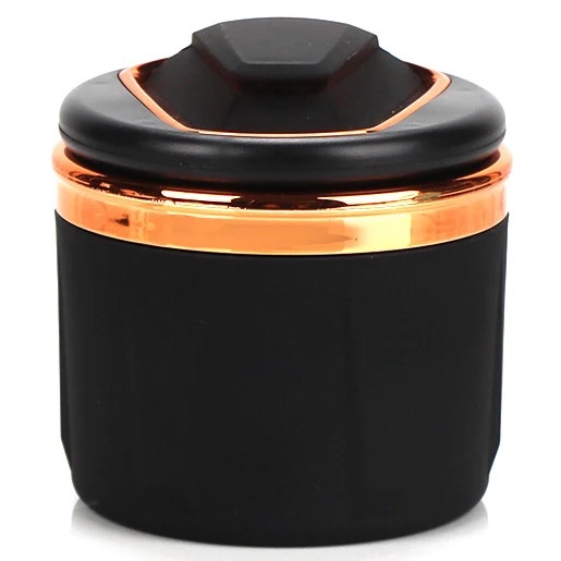 Пепелник за кола с диод и вътрешна керамична чаша – T74