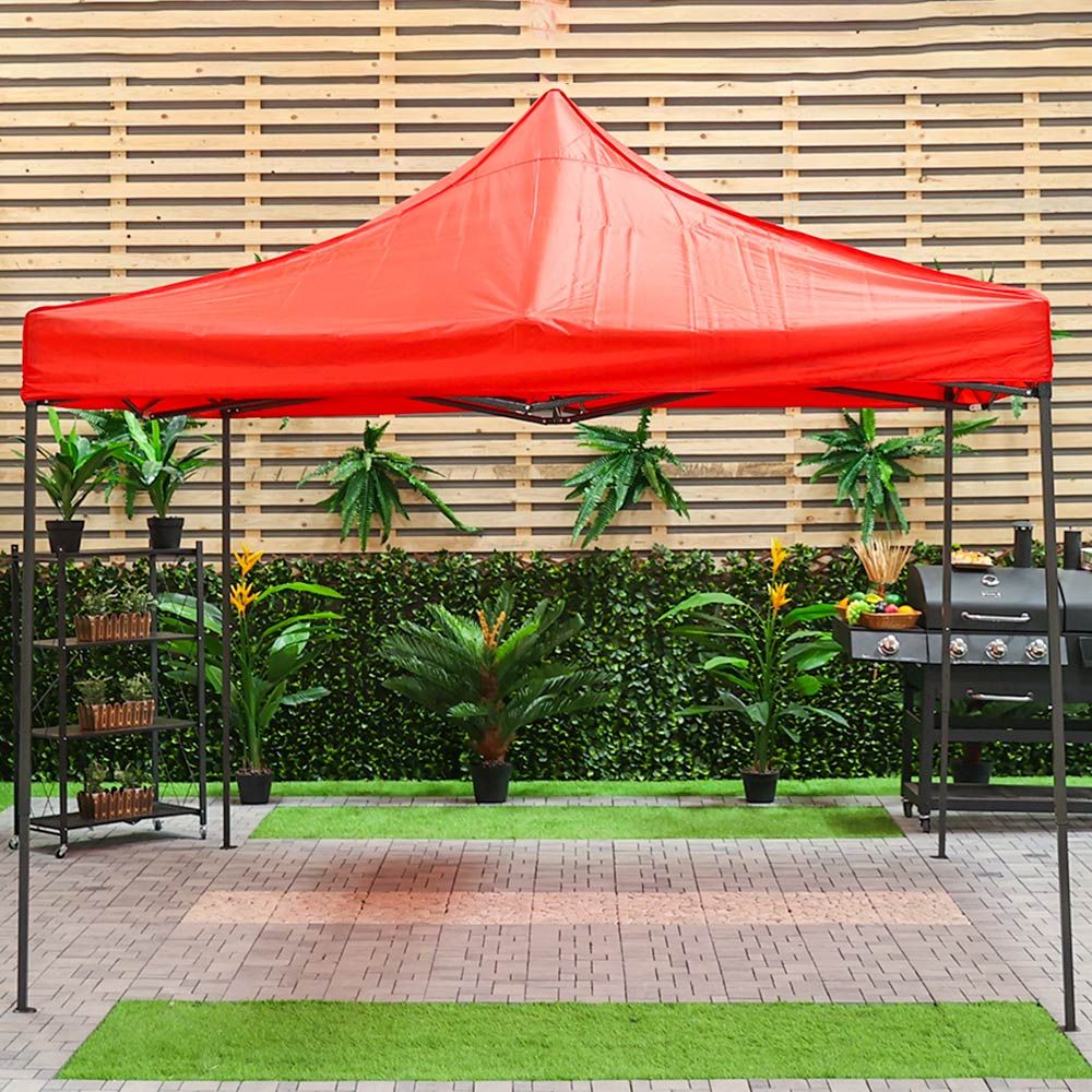 Усилена сгъваема градинска шатра тип хармоника 3х3 метра