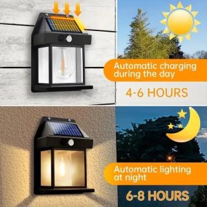 LED Соларна лампа за градина / Стена – T246