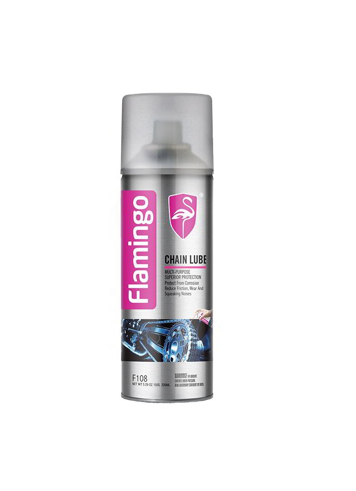 Спрей за Смазване на вериги и авточасти F108 220ml – Flamingo