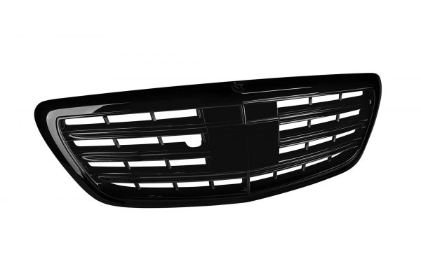 Черен лак решетка тип AMG за Mercedes S класа W222 2013-2020 за модела с Distronic и Night Vision