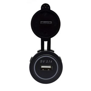 Зарядно за вграждане с USB 5V 2.1A – T284